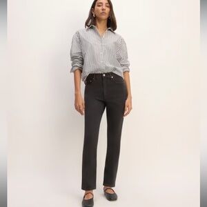 Everlane The Original Cheeky Dark Wash Jean